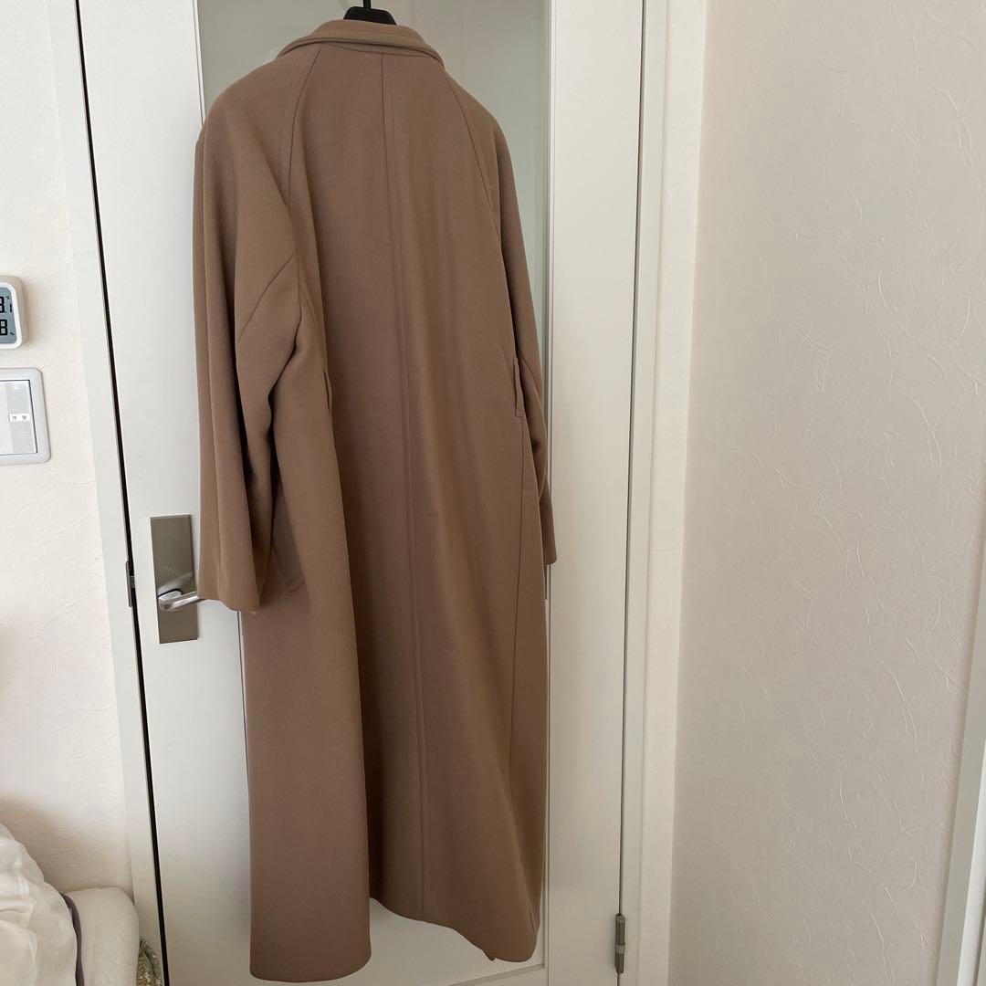 ユナイテッドアローズ ベージュ ロングコート オーバーサイズ - メルカリ