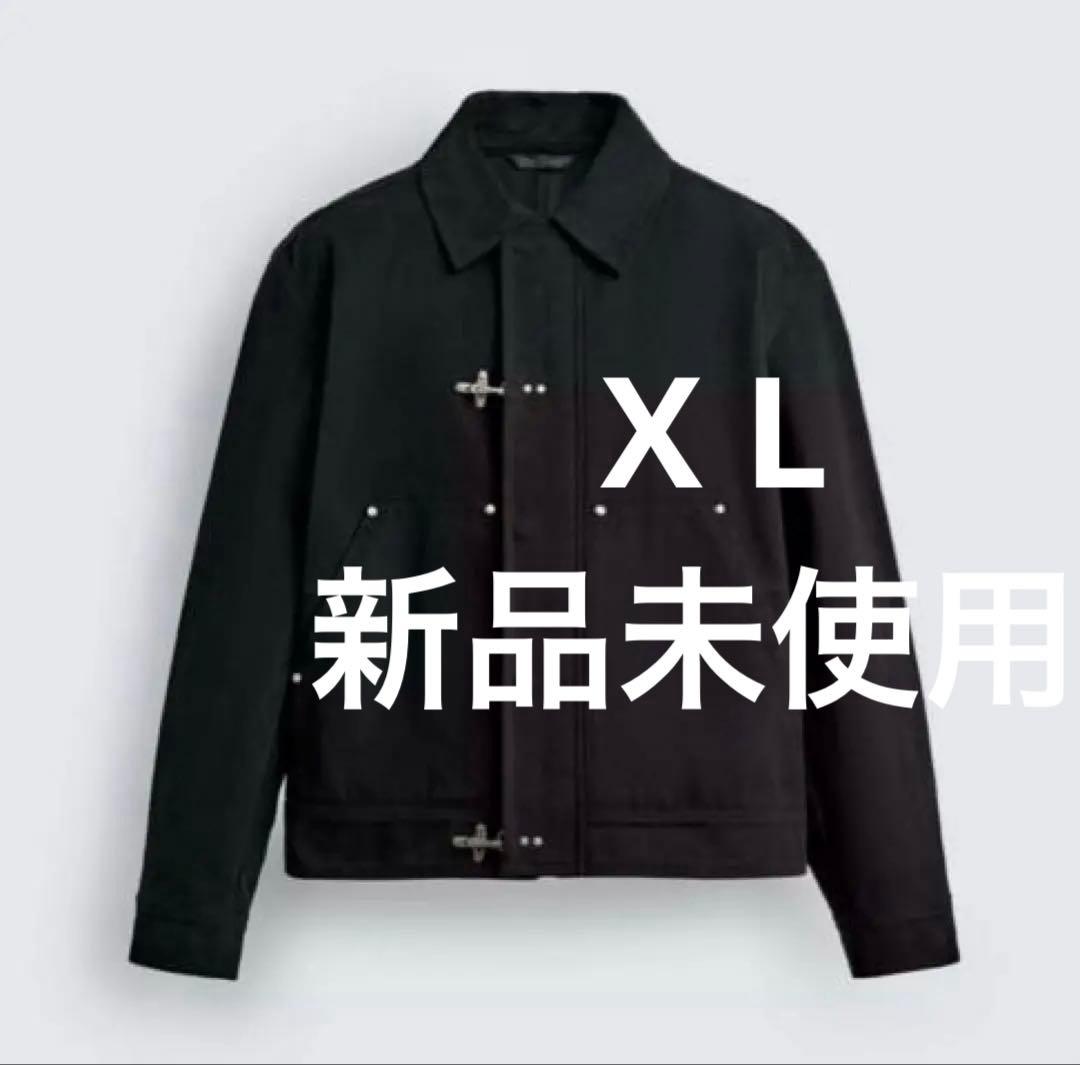 ZARA リラックスフィットトグルボタンジャケット ファイヤーマン