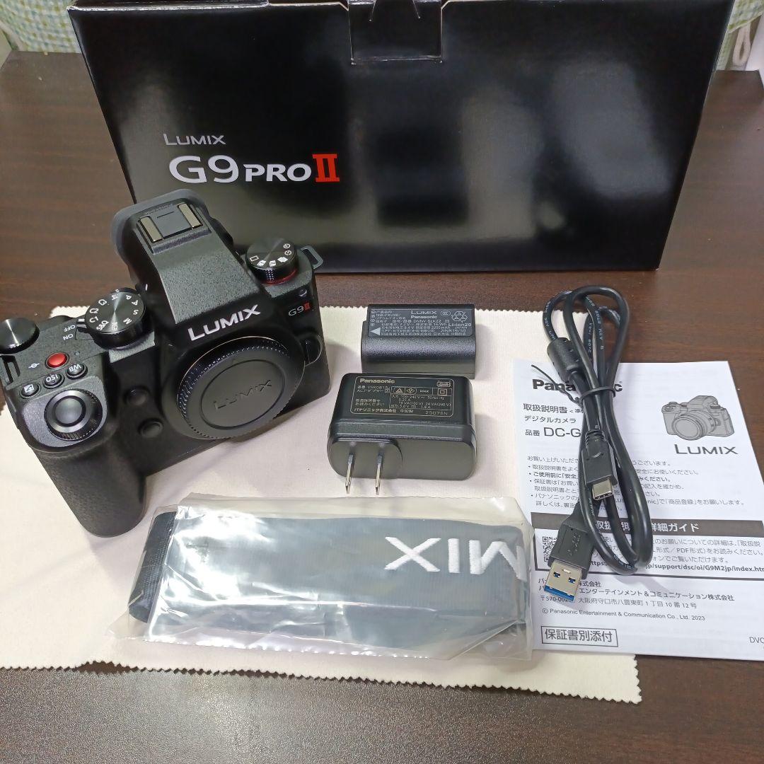 超美品 LUMIX G9 PRO II G9M2 ショット数220回 保証付き 超美品 LUMIX G9 PRO II G9M2 ショット数220回 保証付き 超美品 LUMIX