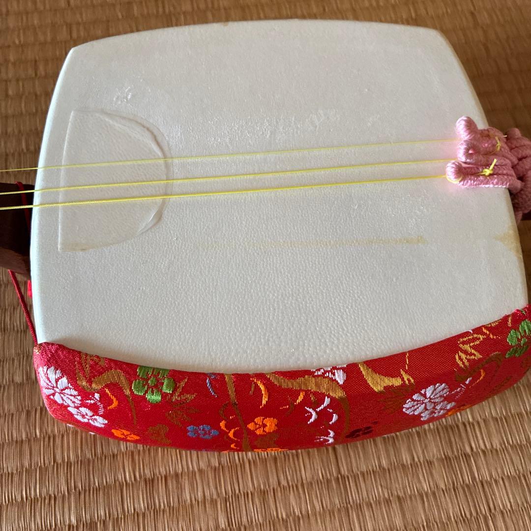 長唄三味線 花梨 三味線 細棹 阿波おどり mayumayu】長唄三味線 花梨