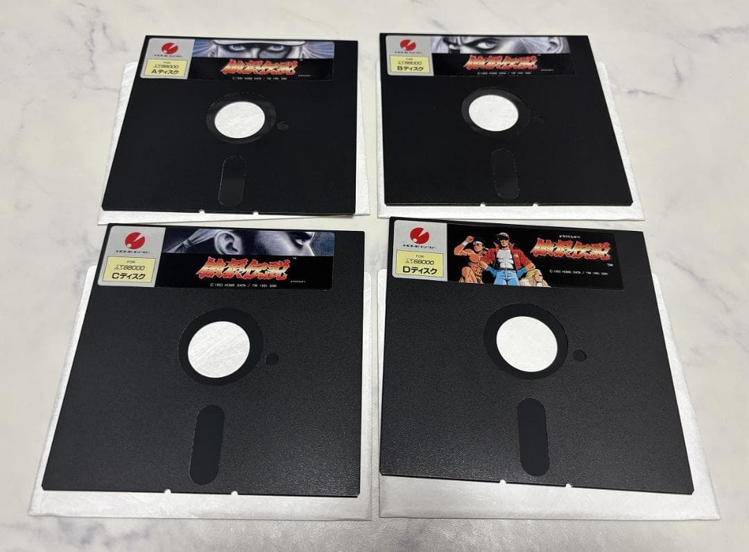 X68000】餓狼伝説＋非売品デモディスクの通販｜www.souvenircare.com