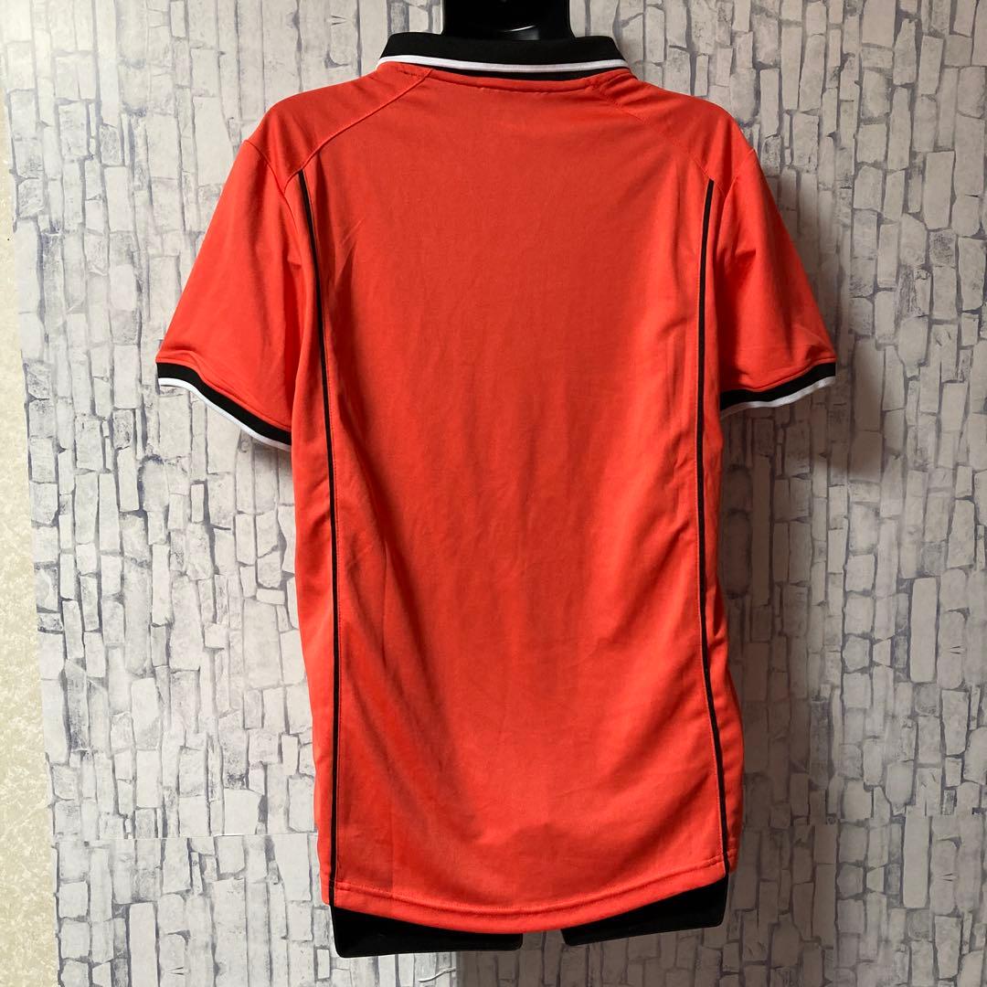 NIKE オランダ代表 ユニフォーム 98年フランスW杯 オレンジ 黒 襟付き