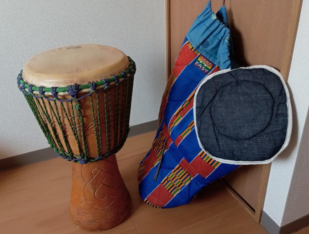 27cm Ghana Series Djembe（バッグとアクセサリー付き） 27cm Ghana Series Djembe（バッグとアクセサリー付き） 27cm Ghana