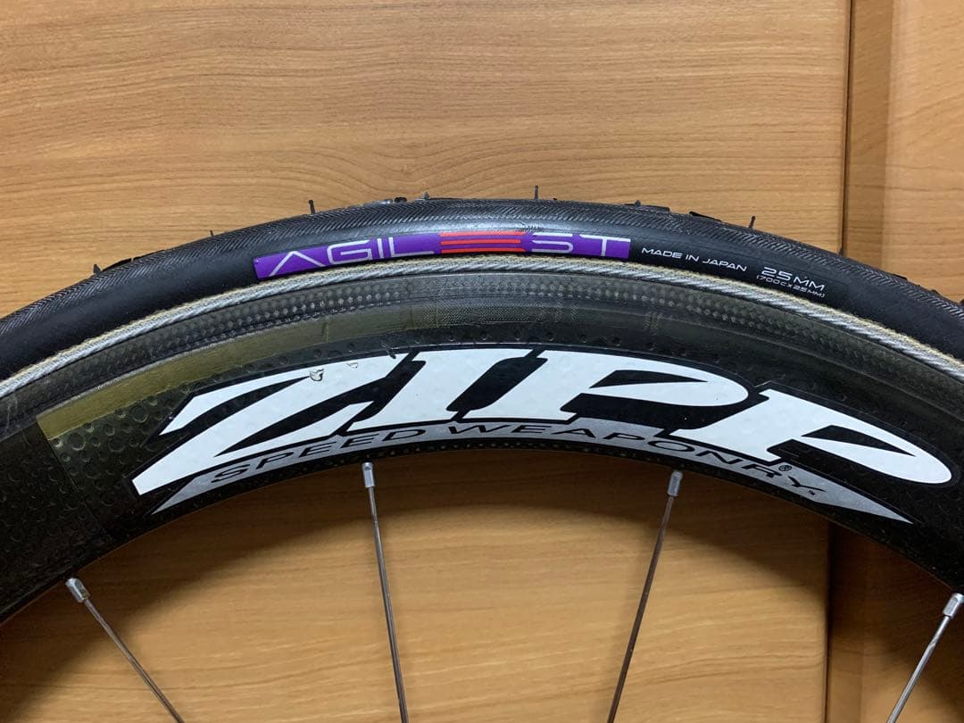 ZIPP404 チューブラー シマノ10S フレ調整済 - メルカリ