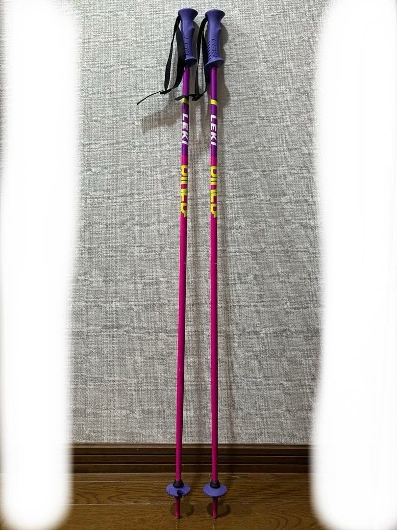 ジュニア ピンクデザイン スキー板 、ポール、スキー靴セット