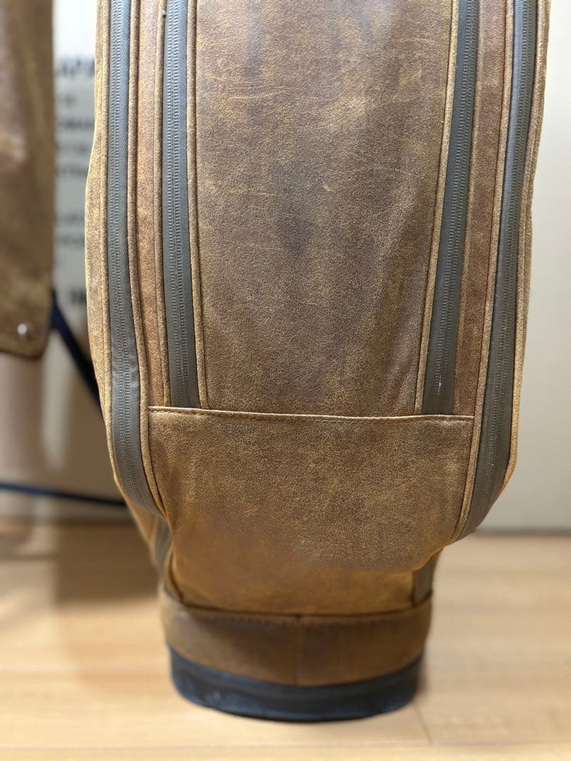 オウル OUUL ビンテージ クラッシック キャディバッグ ブラウン