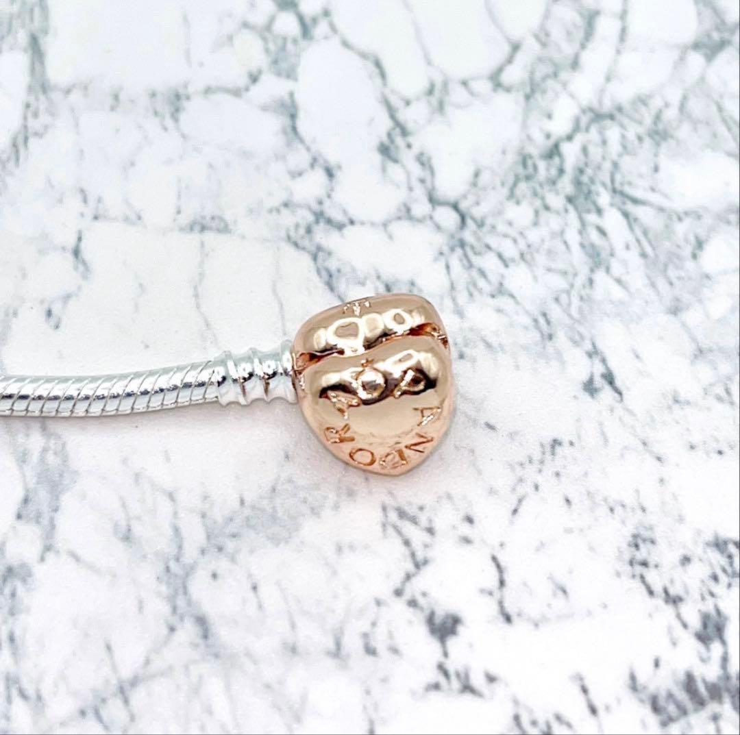 PANDORAブレスレット シルバー ローズゴールド - メルカリ