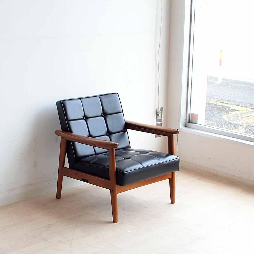 カリモク60 Kチェア 1シーター スタンダードブラック ZR24289 カリモク60 Kチェア 1シーター・スタンダードブラック | D&DEPARTMENT