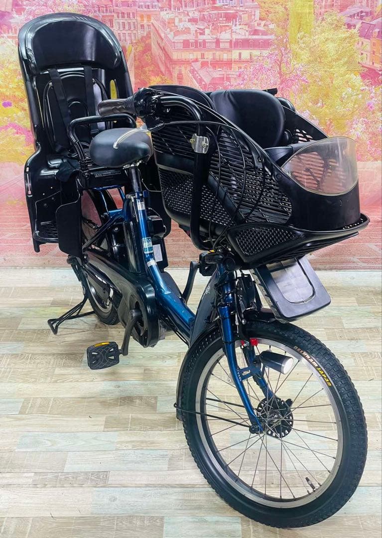 K3050 [大容量 12.3Ah]電動自転車ヤマハパスキス 子供乗せ20インチ