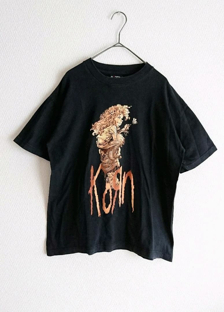 希少 KORN コーン GIANT バンド Tシャツ 90s ビンテージ - メルカリ