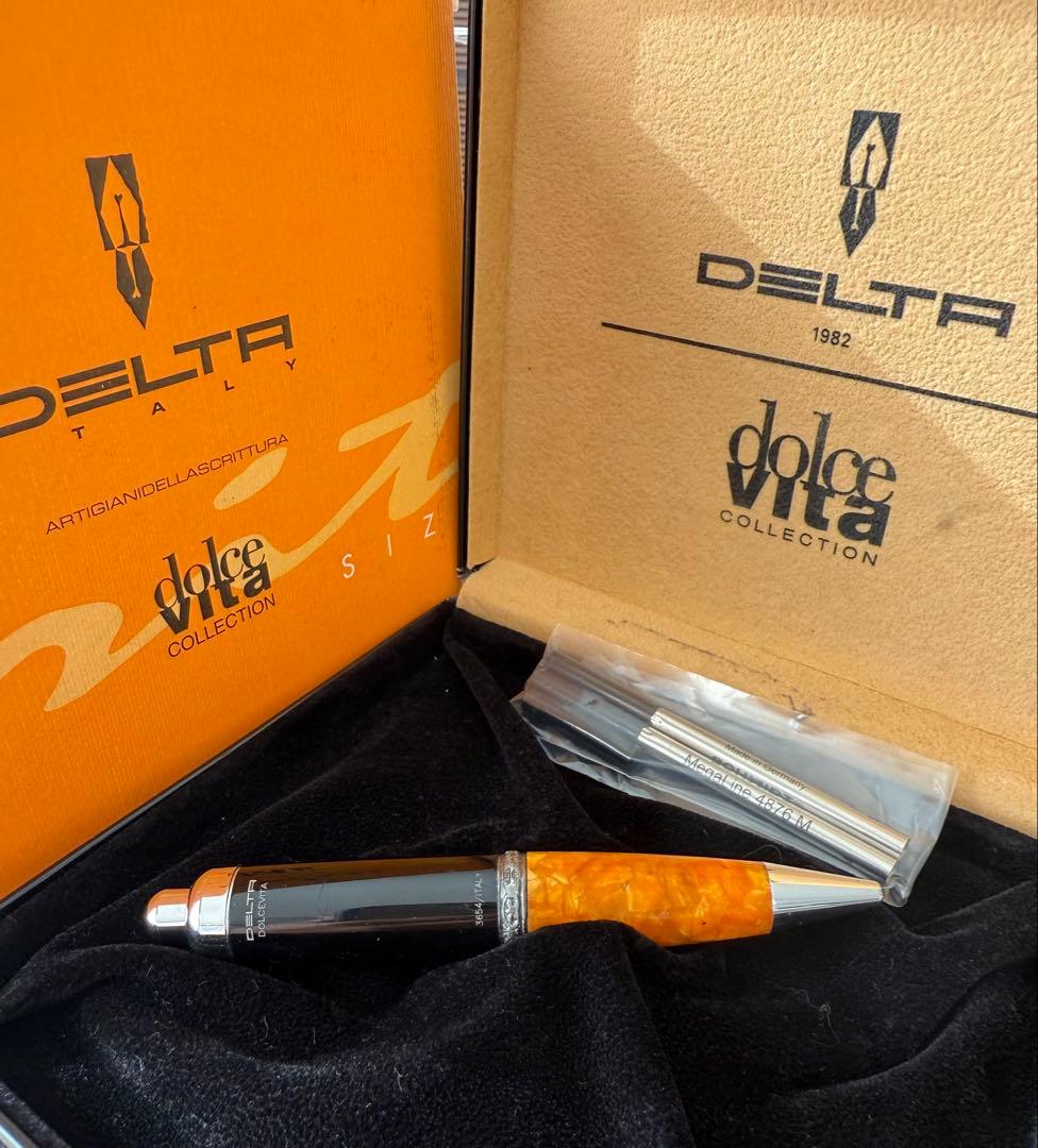 DELTA Dolce Vita ボールペン Delta DV Original Slim-Size Ballpoint – Dromgoole's Fine Writing
