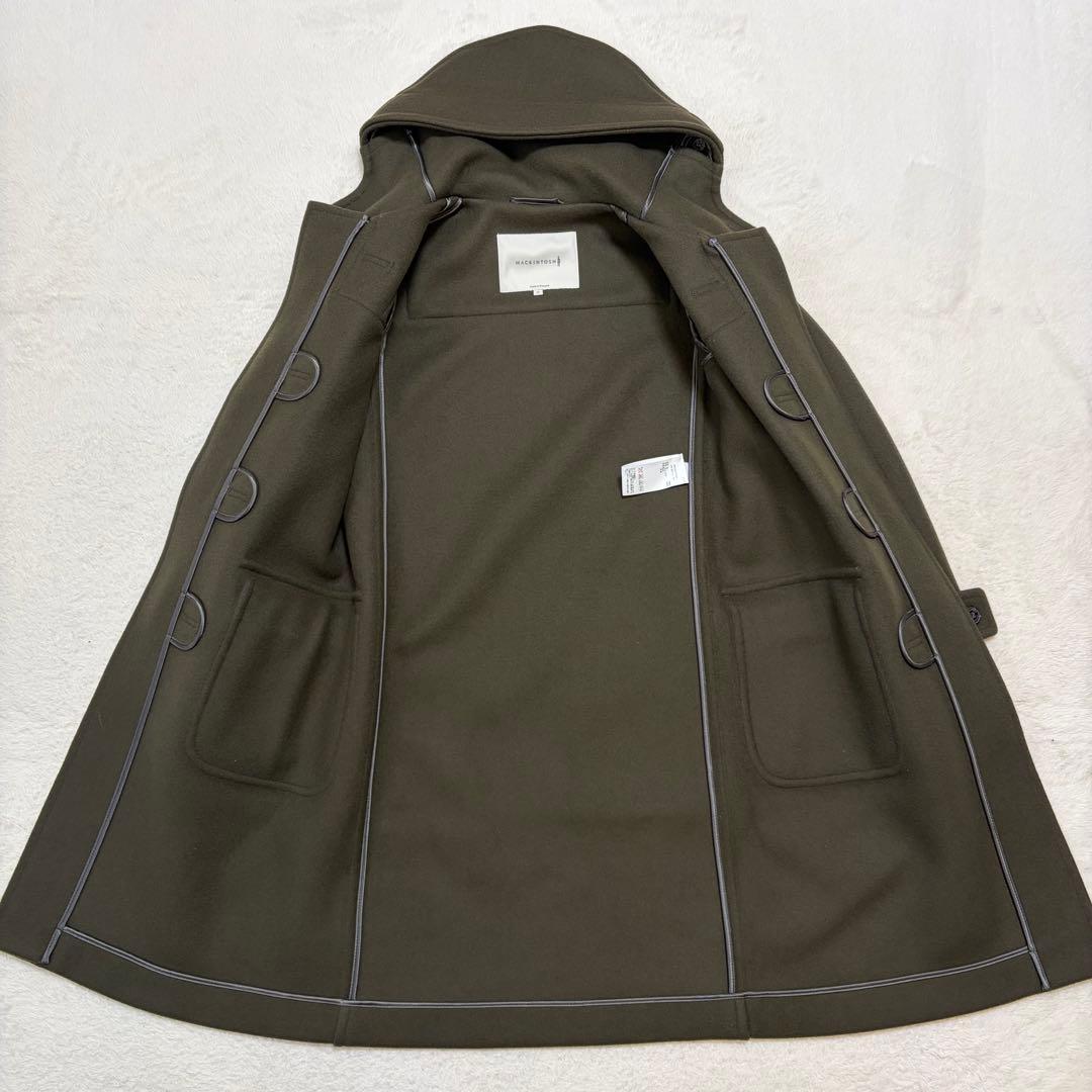 極美品】マッキントッシュ ダッフルコート オリーブ カーキ 32 - メルカリ