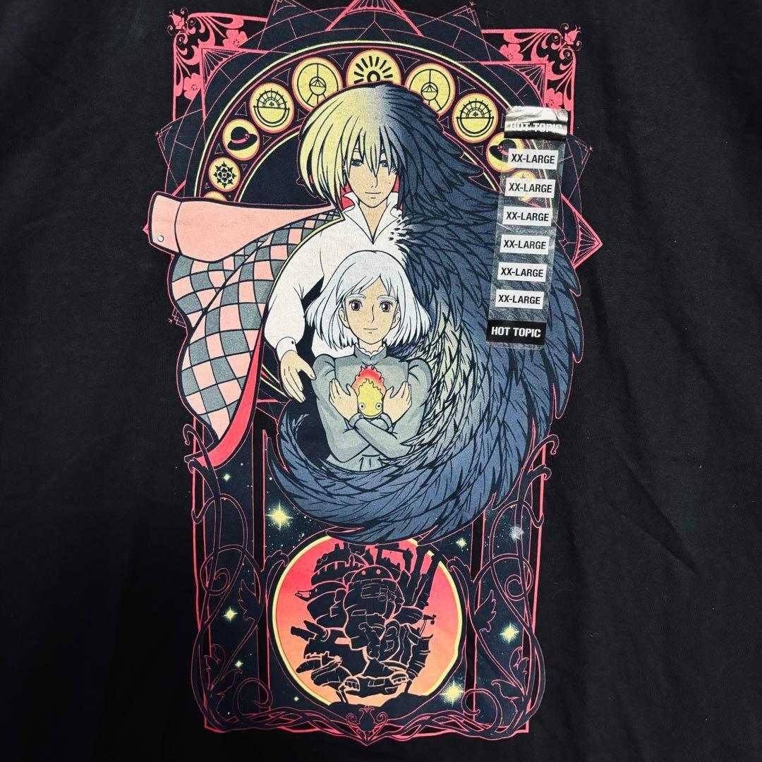 入手困難】ハウルの動く城 Tシャツ 2Xサイズ ジブリ 海外輸入