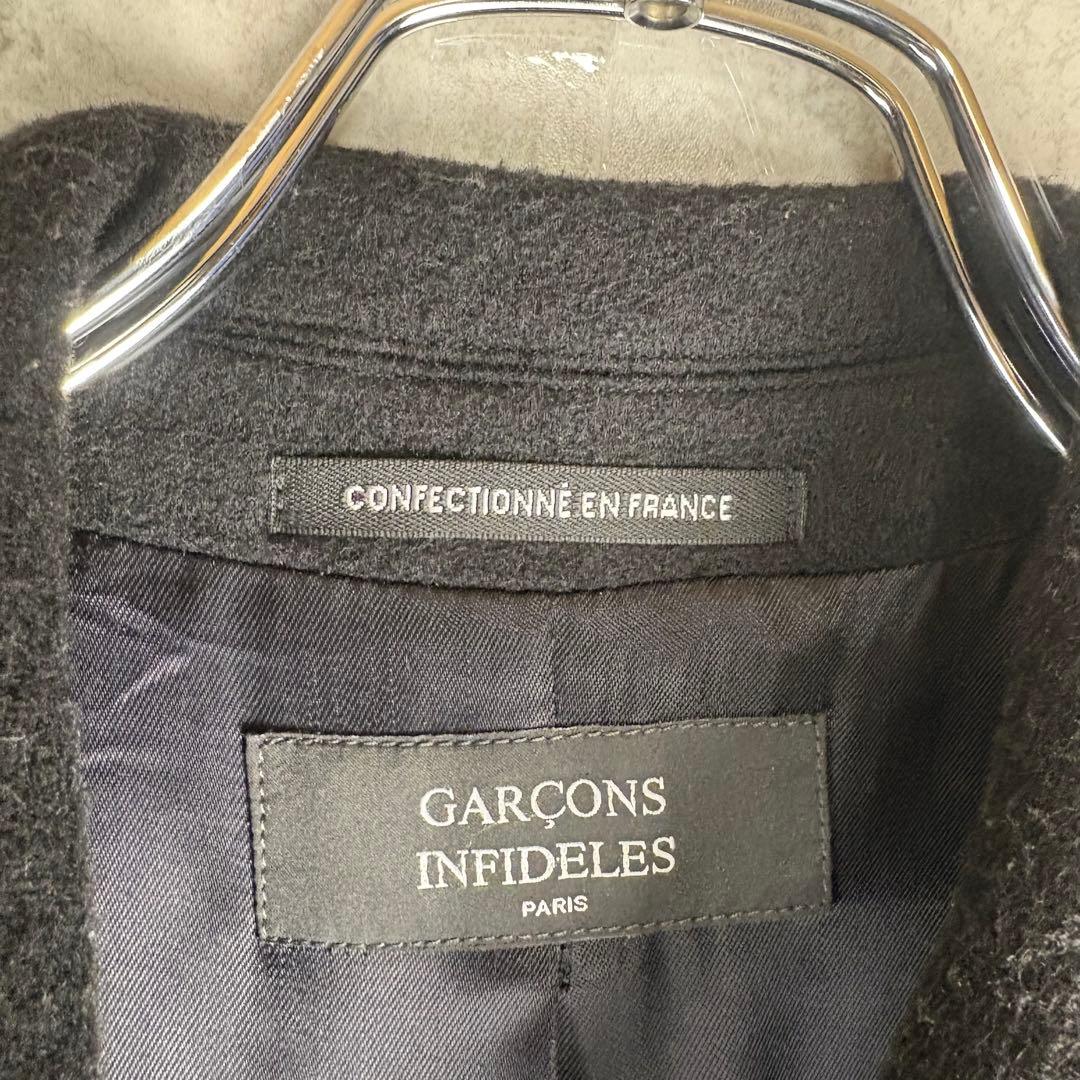 GARCONS INFIDELES ギャルソン カシミヤ混 チェスター コート - メルカリ