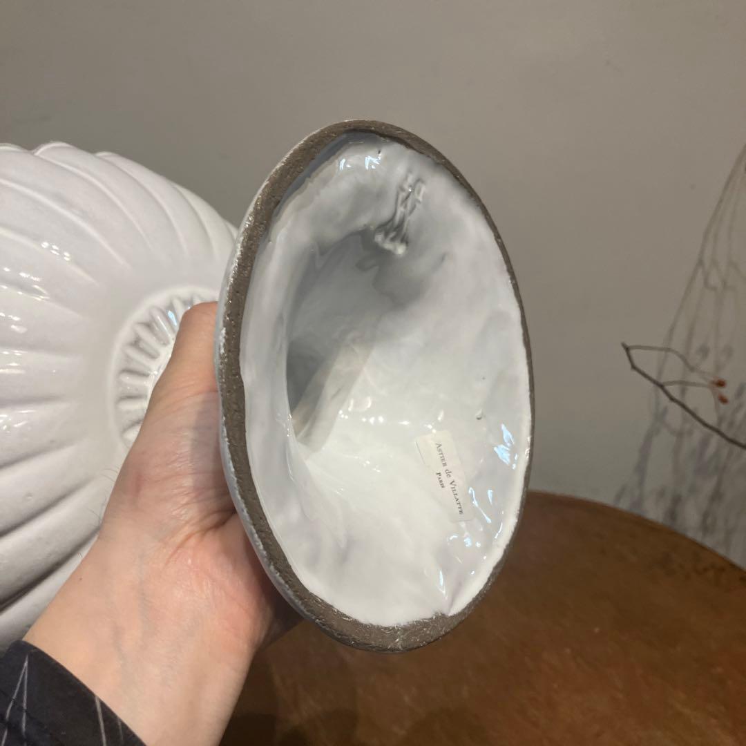 Astier de Villatte ペギー・コンポート・ダブル ケーキスタンド