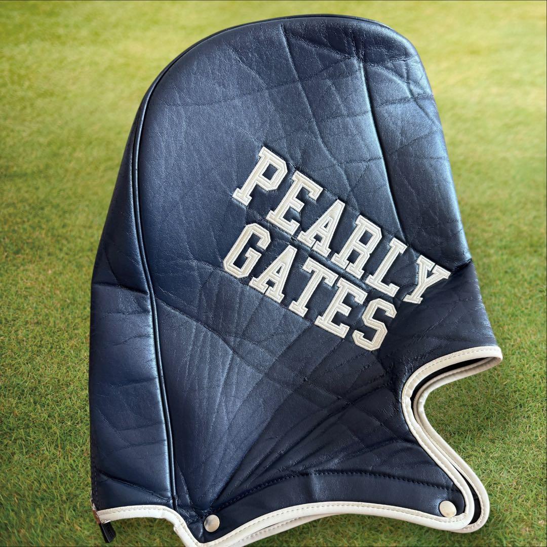 パーリーゲイツ キャディバッグ ショルダー式 スタンド式 軽量 紺