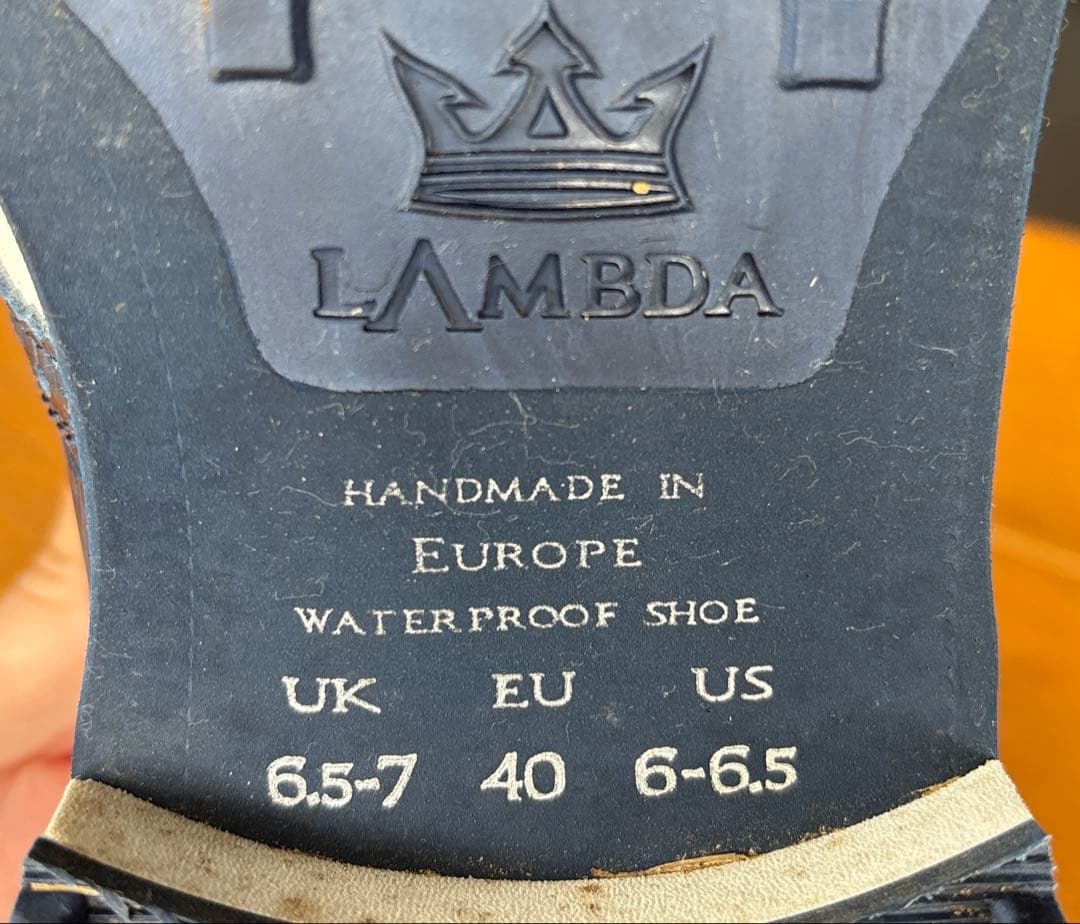 ラムダ ゴルフシューズ 40E 25.3cm