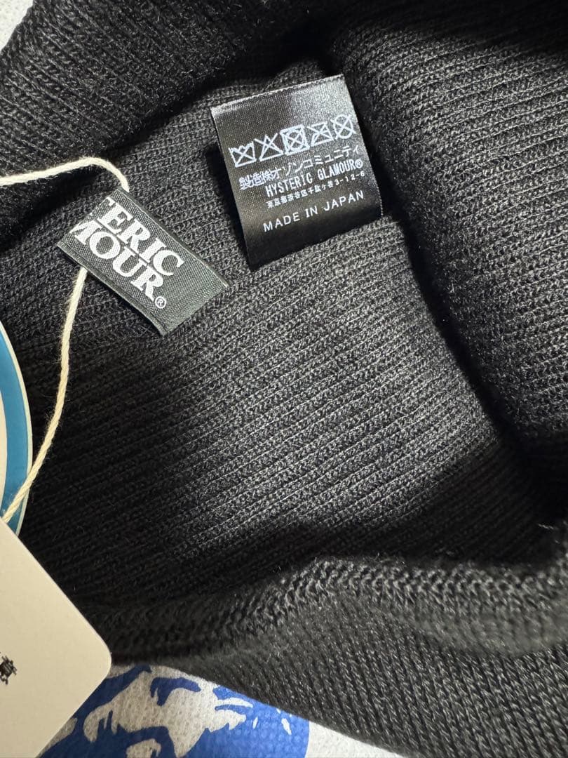 新品 大人気！ヒステリックグラマー ビーニー【STAR WOMAN】黒 - メルカリ