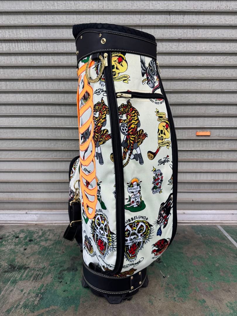 希少 ラッセルノ 限定 シャーク ヒョウ柄 ゴルフ キャディバッグ 希少