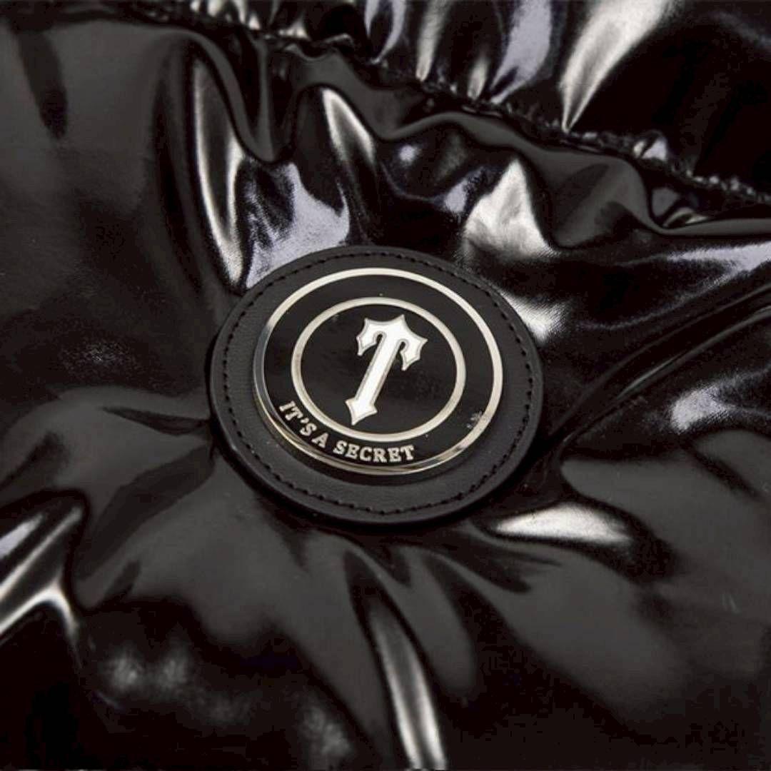 Trapstar ダウンジャケット ブラック メンズ レディース 光沢 XL