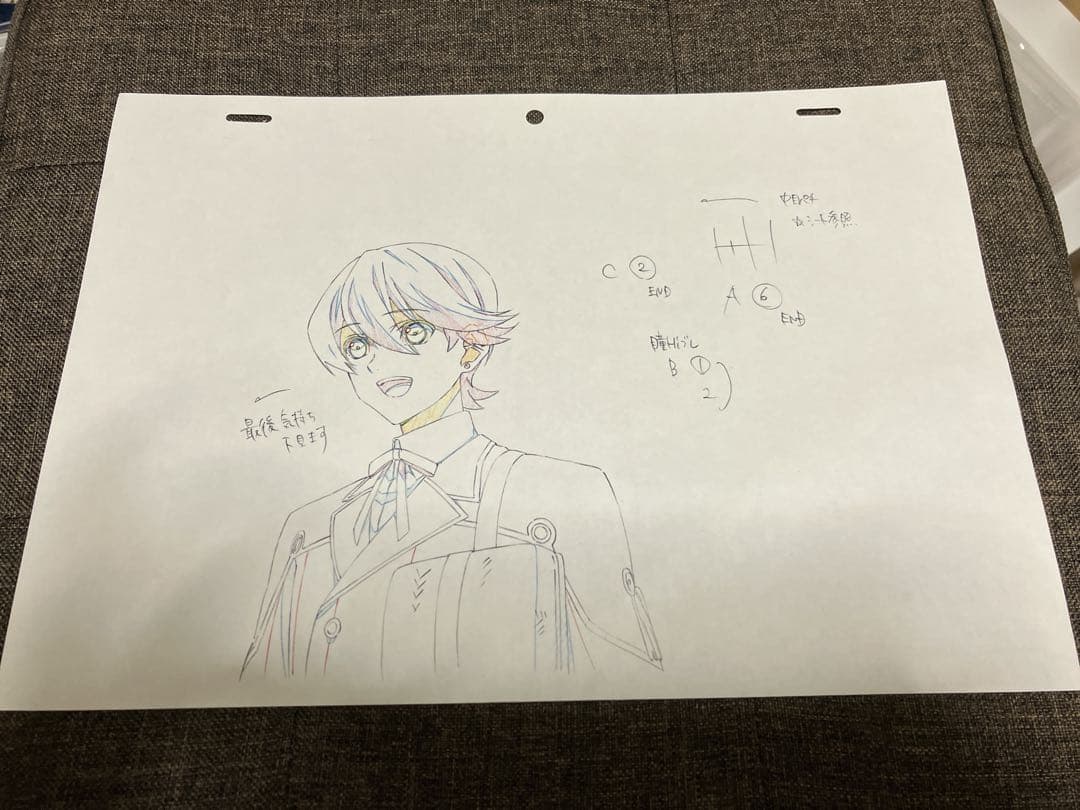 活撃刀剣乱舞 ufotable上映会景品 堀川国広 原画コピー Blu-ray & DVD | アニメ『活撃 刀剣乱舞』公式サイト -アニメーション