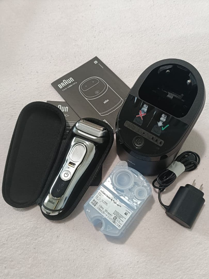 301...様ブラウンseries9 S9 Pro 9466cc 洗浄器付き新品 BRAUN（ブラウン） ブラウン｜BRAUN 電気シェーバー シリーズ9Pro