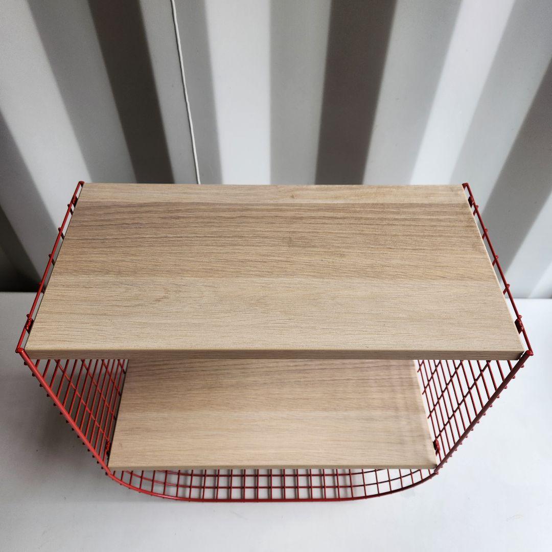 廃盤 IKEA ウォールシェルフ SVENSHULT スヴェンスフルト 赤 - メルカリ