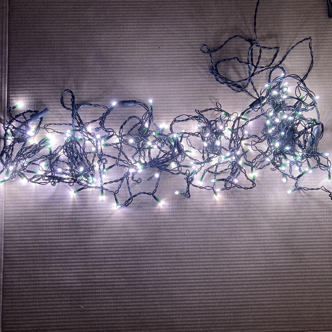 アイリスオーヤマ クリスマス イルミネーション LEDツララ 白 LC-365