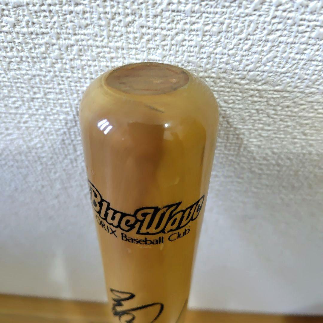 オリックス・ブルーウェーブ イチローサイン入り(プリント) 鑑賞用木製