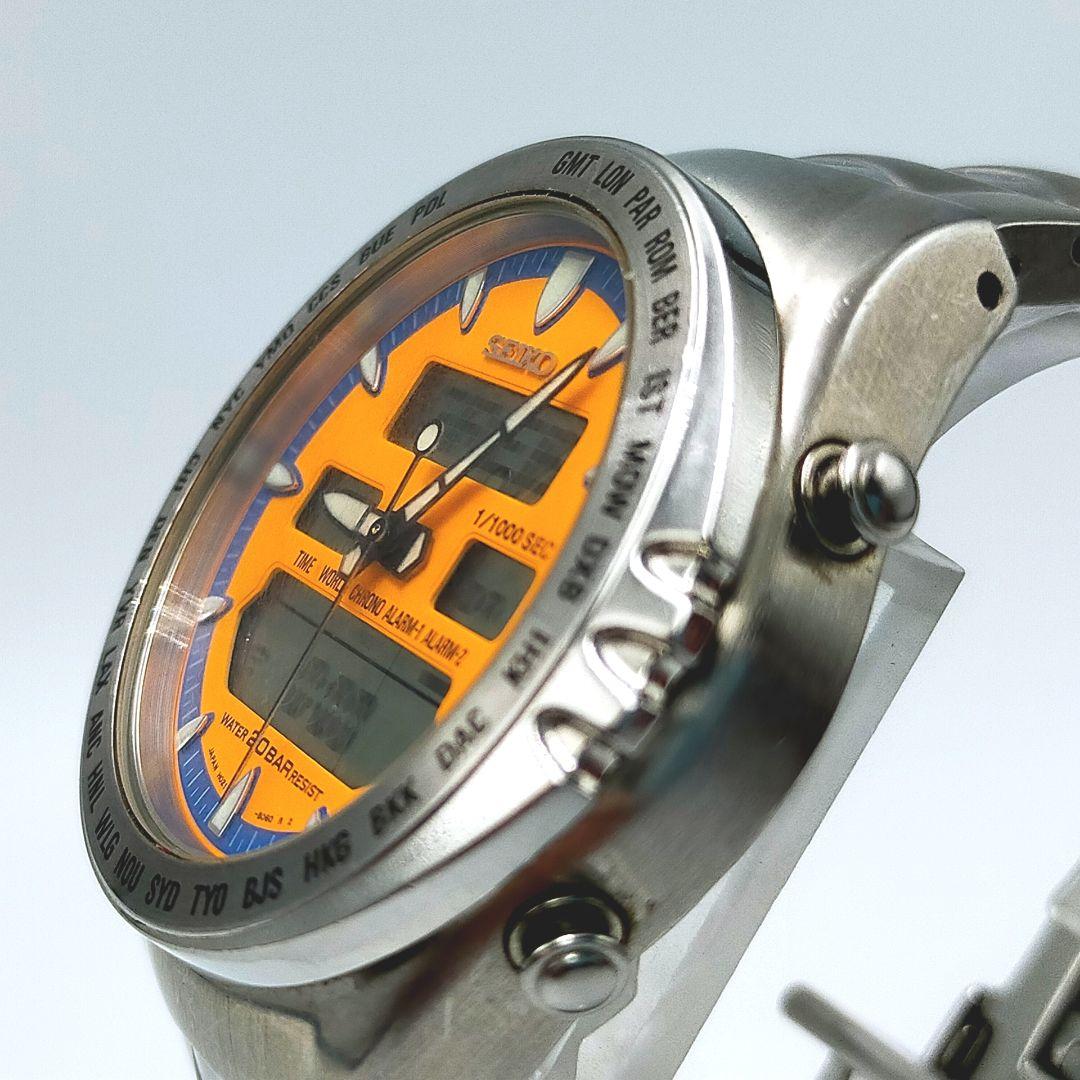 【電池交換済】希少 セイコー ジウジアーロ マッキナスポルティーバ 17.5cm