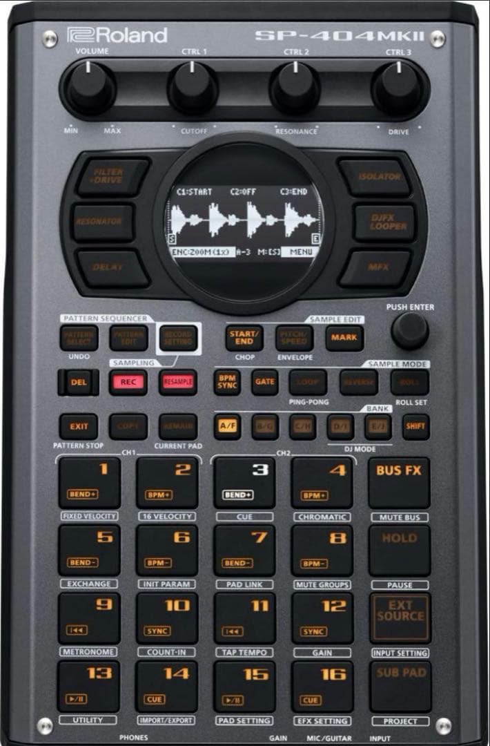 Roland SP-404 mkII サンプラー&エフェクター Amazon.com: Roland SP-404MKII Creative Sampler and Effector Bundle