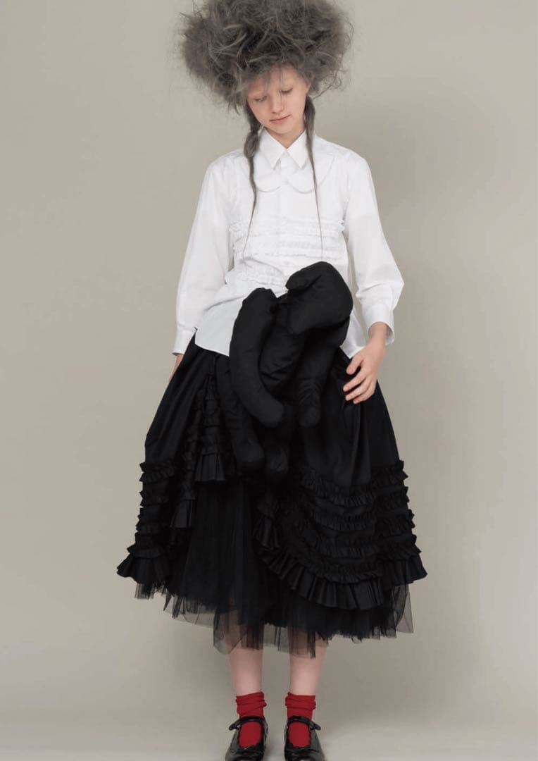 超希少 クマフリルスカート コムデギャルソンガール - メルカリ