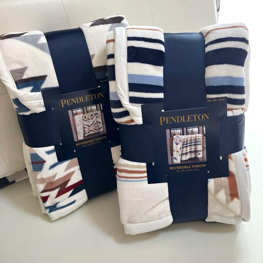 即日発送 2枚柄違い PENDLETONリバーシブルブランケット コストコ