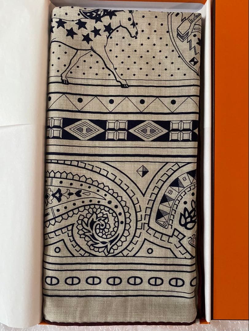 専用】エルメスカレジェアンシュヴァル・ドゥ・クール・バンダナ