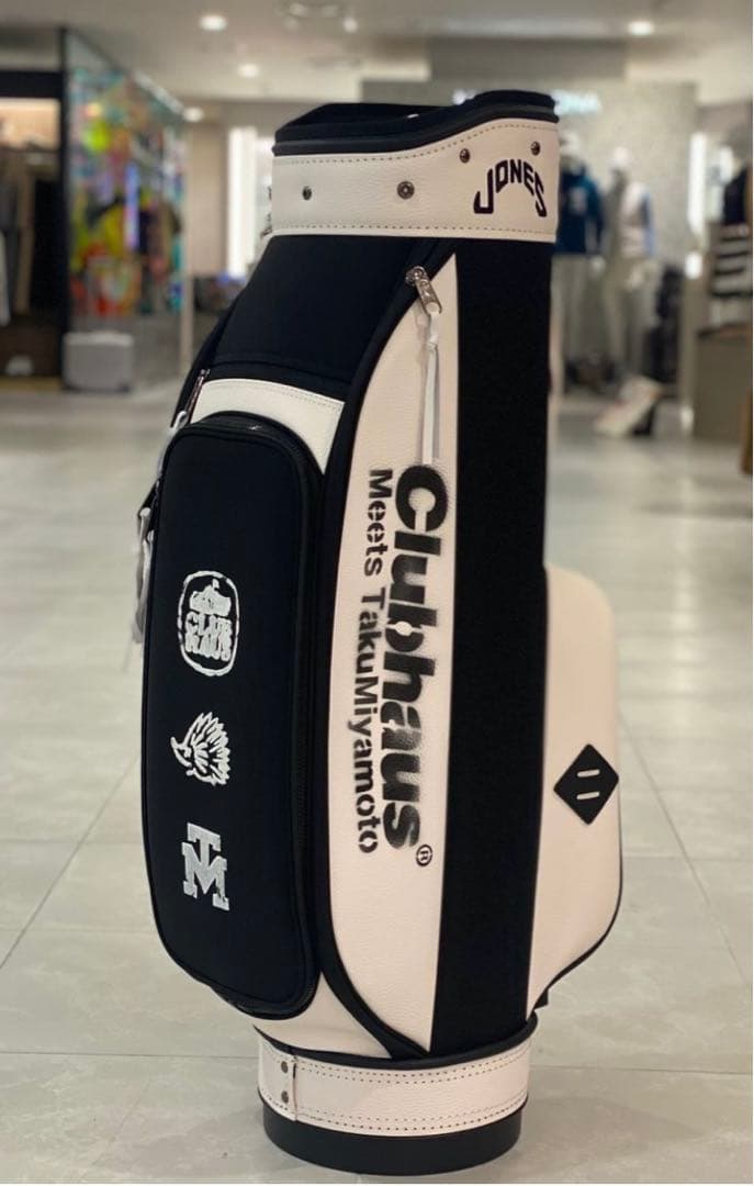 clubhaus× × JONES キャディバッグ さステンシルカスタム 1点物 Shop