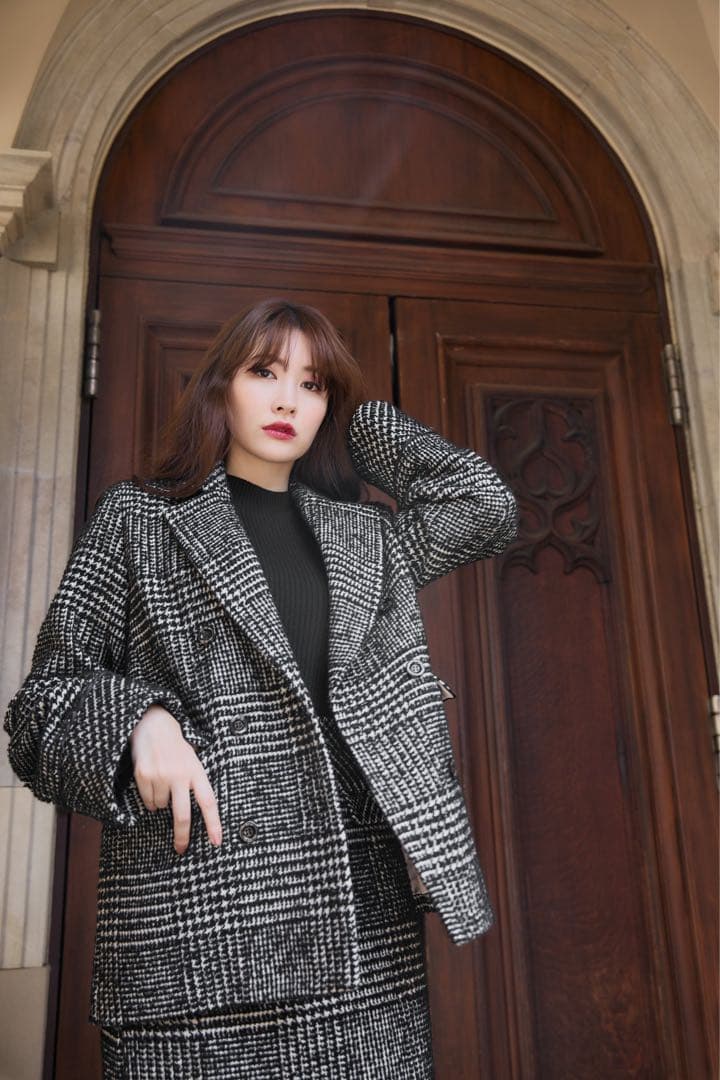 herlipto Hemingway Check Tweed Jacket - メルカリ