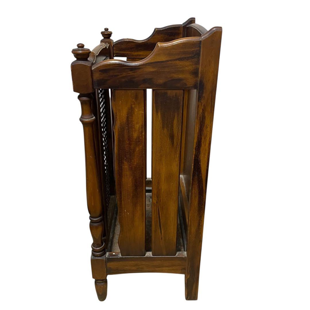 カリモク家具 karimoku コロニアル アンブレラスタンド 傘立て 籐張り