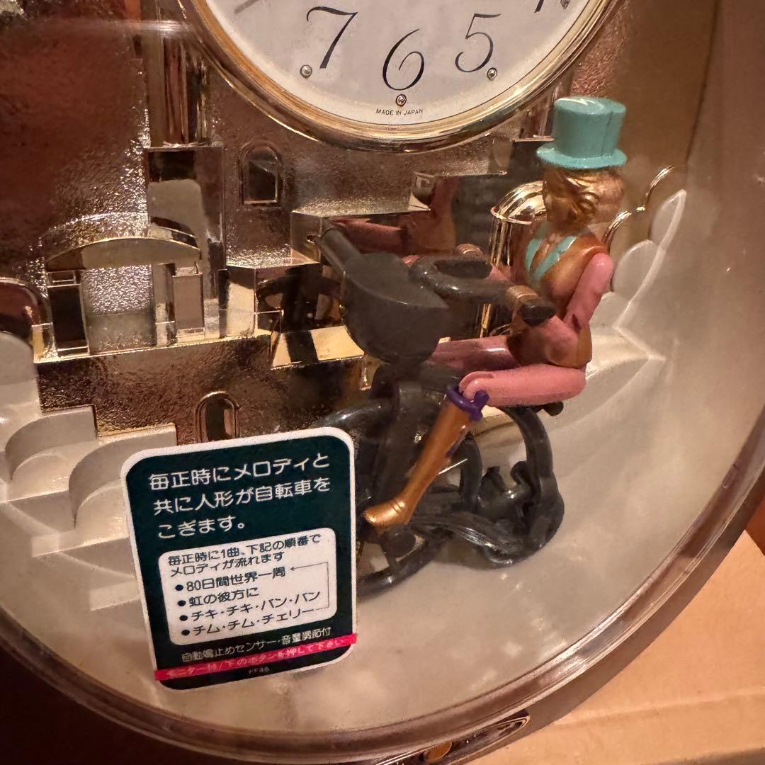 からくり置時計 リズム スモールワールド風物語3 4RH716 美品 - メルカリ