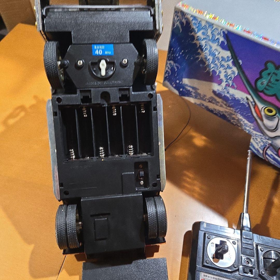 デコトラ トレーラーラジコン トイコー荒波3チャンネル - メルカリ