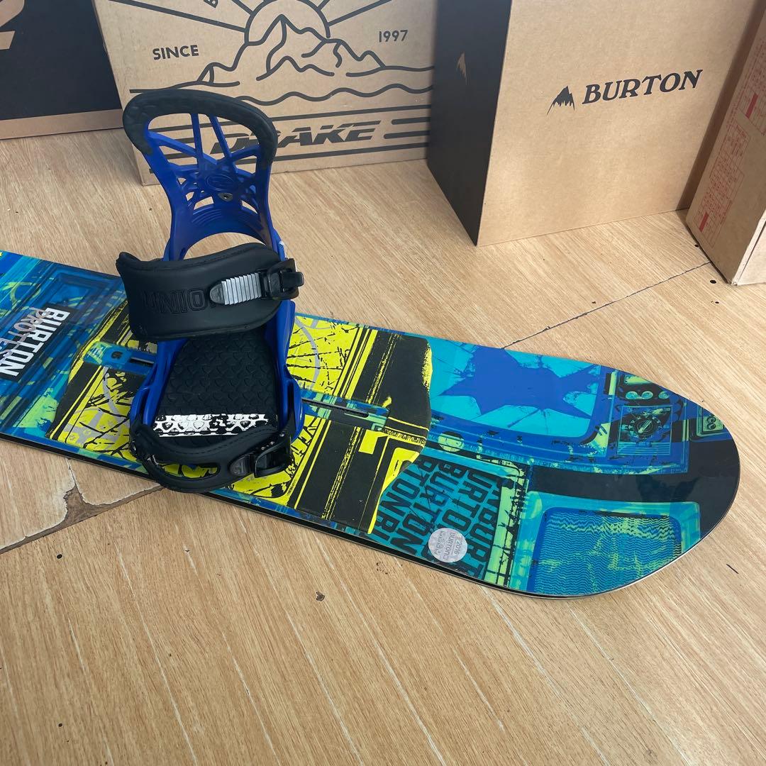 BURTON×UNION キッズスノーボードセット バートン バイン付 - メルカリ