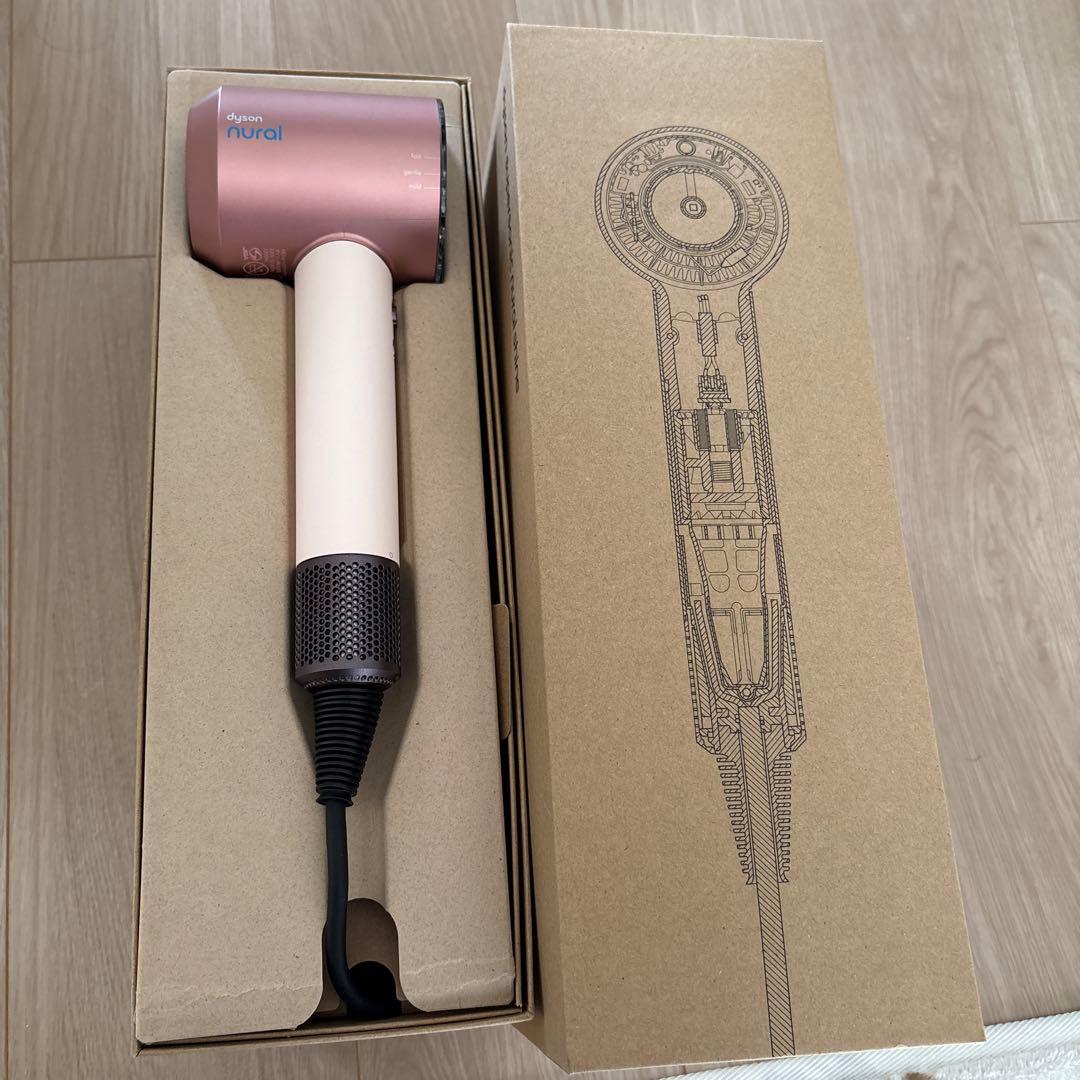 dyson supersonic ヘアドライヤー ローズゴールド/ホワイト - メルカリ