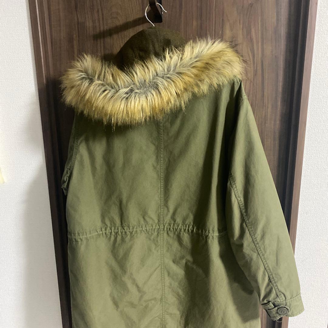 Freak's store オリーブ色 ファー付きモッズコート - メルカリ