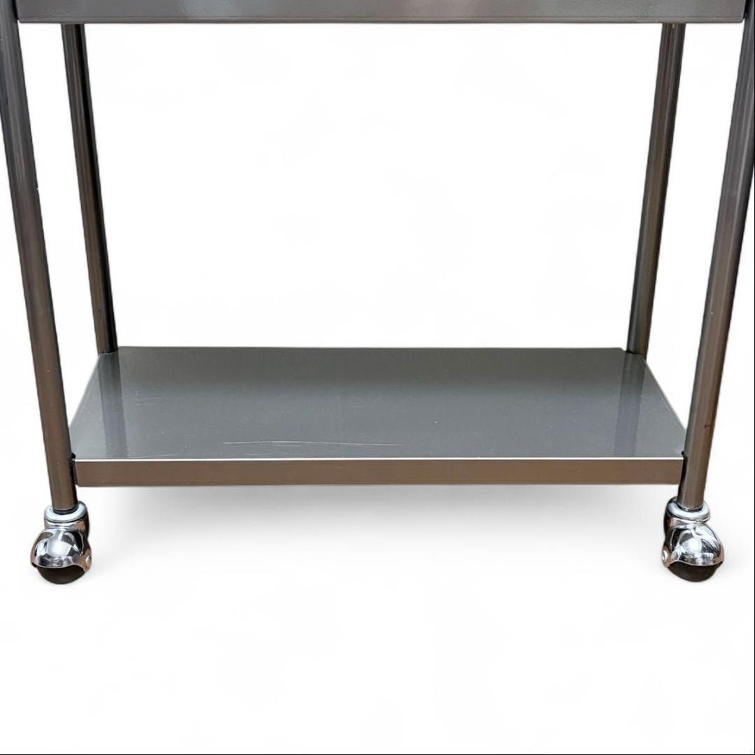 ステンレスワゴン キッチンワゴン ツールワゴン 4輪キャスター