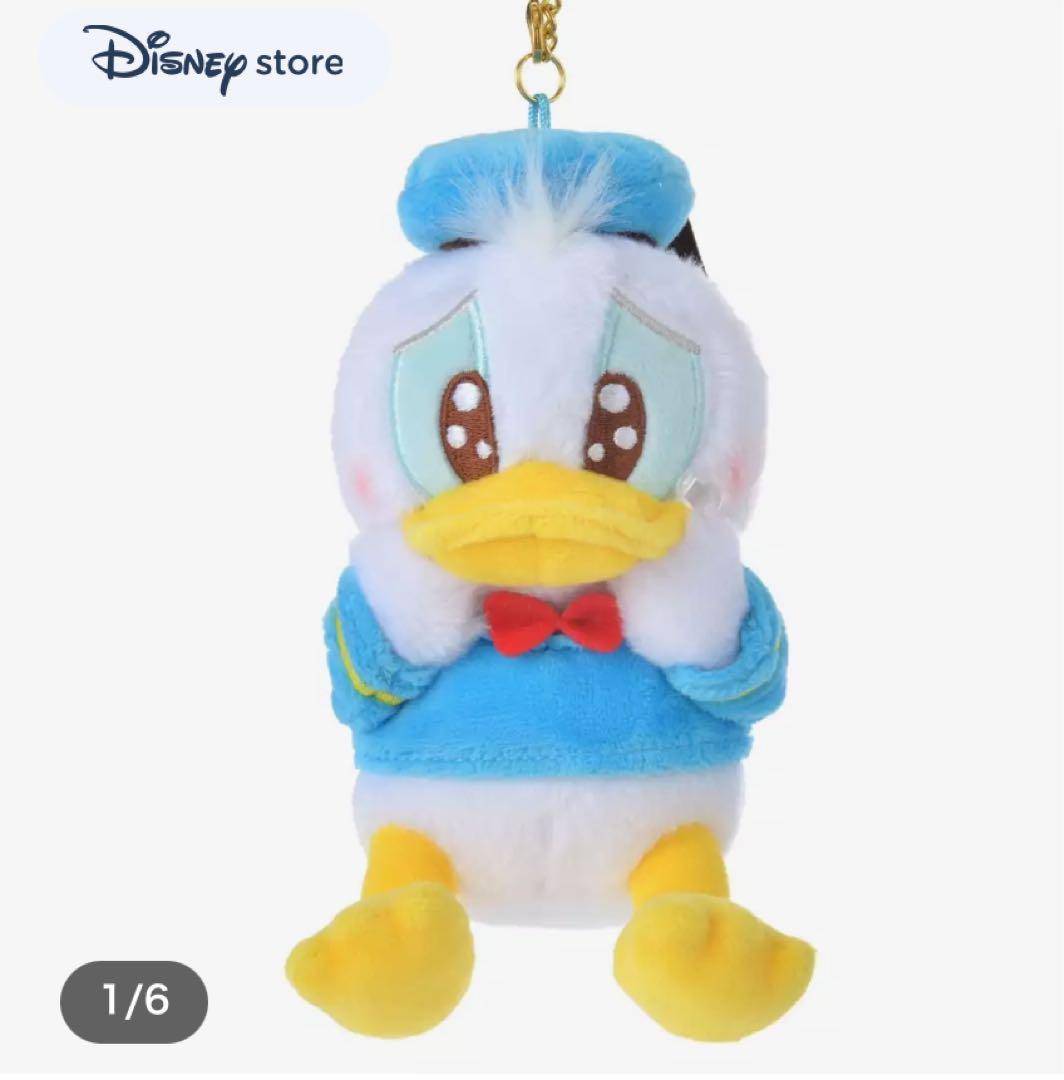 ディズニーストア ドナルド ぬいぐるみキーホルダー・キーチェーン