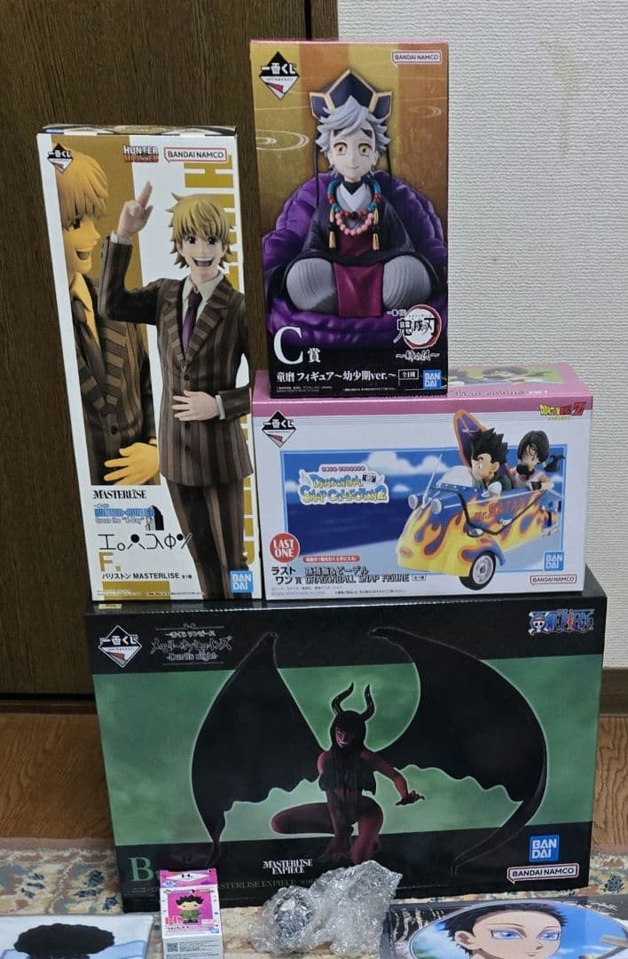 鬼滅&ドラゴンボール&HUNTER×HUNTER&ワンピース　一番くじセット 鬼滅&ドラゴンボール&HUNTER×HUNTER&ワンピース 一番くじセット 一番