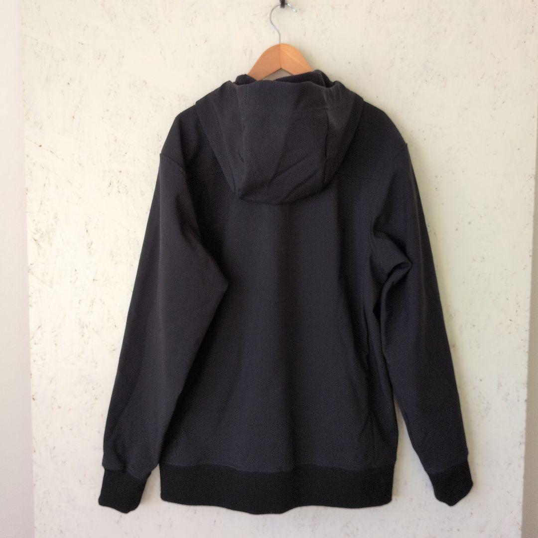 美品】A9 SIMMS フリース フィッシングジャケット シムス ブラック黒