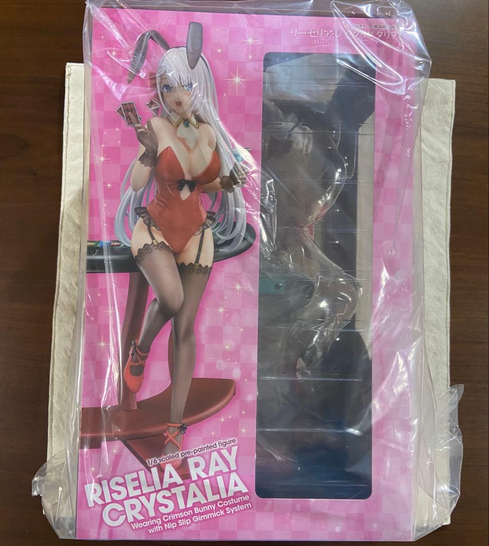 聖剣学院の魔剣使い リーセリア・レイ・クリスタリア 深紅のバニーフィギュア