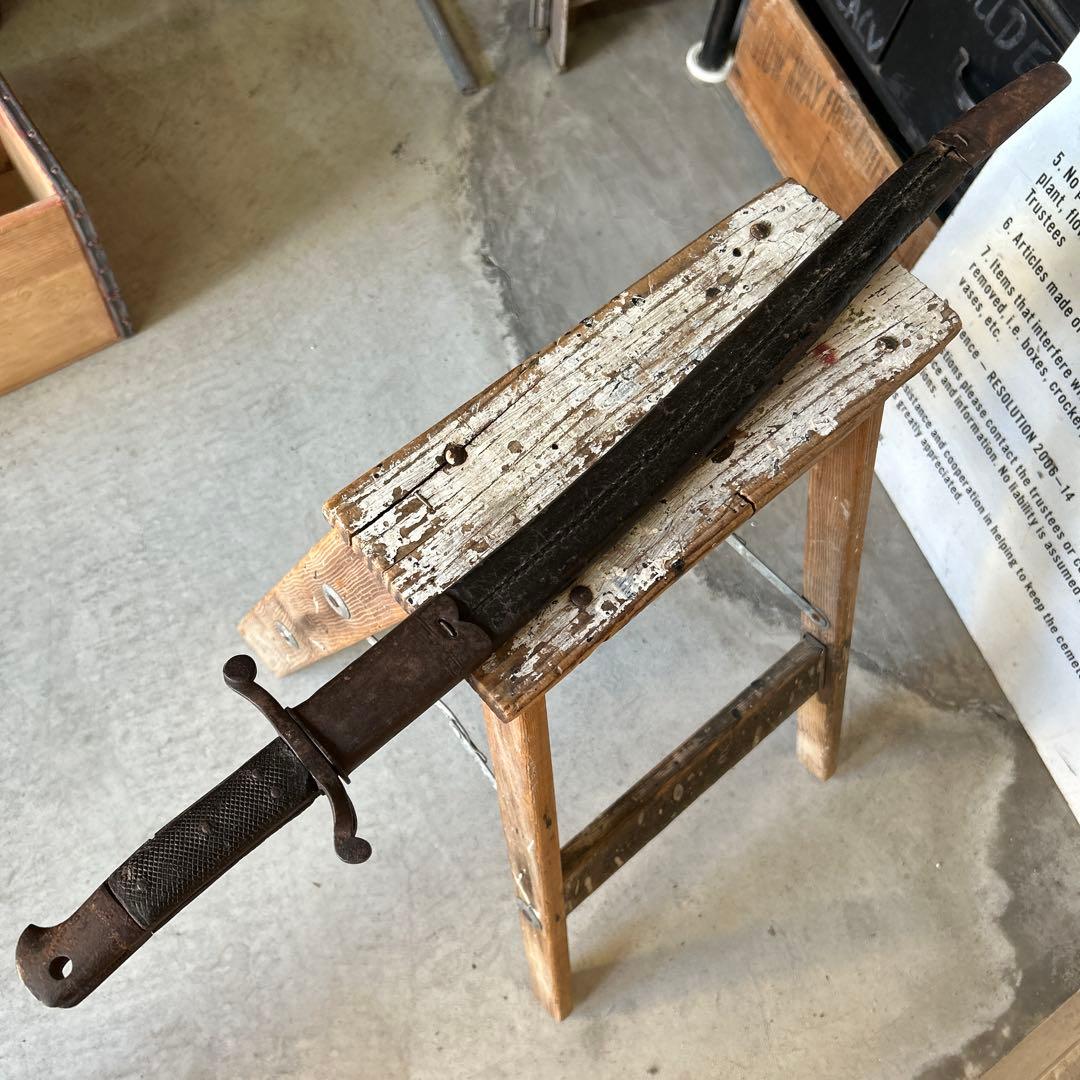 観賞用】古道具 模造刀 骨董品 日本軍 装品 インダストリアル