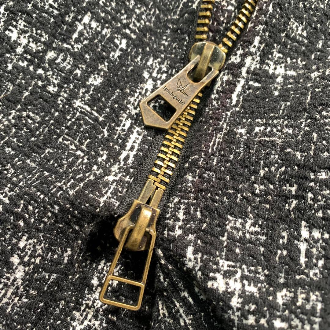 1piu1uguale3 ウノピュウ ツイード ストレッチ フラップコート - メルカリ