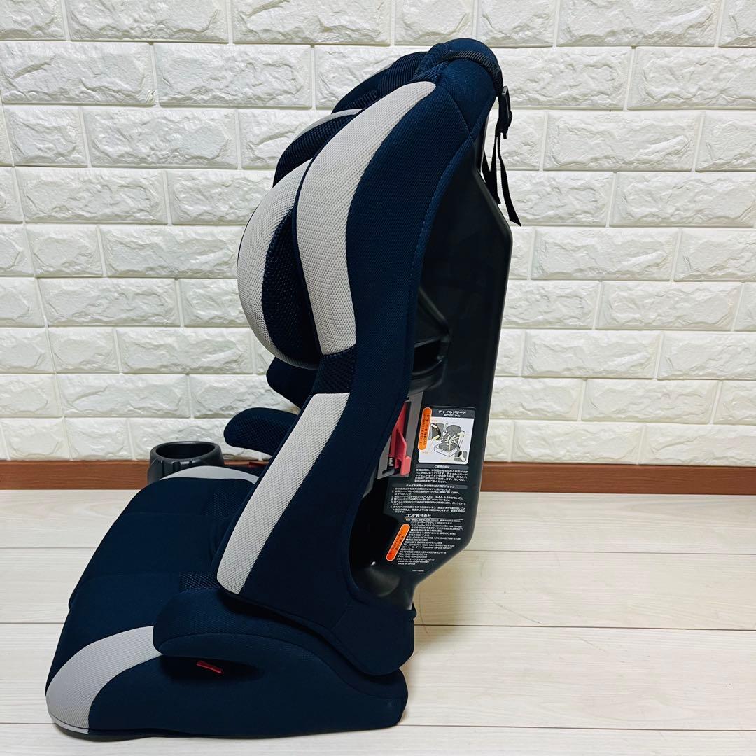 美品 コンビ ジュニアシート ジョイトリップ CG-GSH ネイビー - メルカリ
